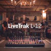 Rehearse, Record, Live Steam - Zoom L-12 Digital Mixer for Bands