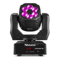 Beamz Panther 80 LED Moving Head with Rotating Lenses