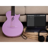 Enya Nova Go 35" Carbon Fibre Guitar - AcousticPlus - Purple