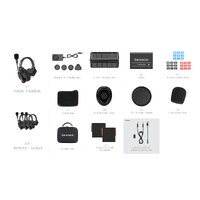 Saramonic WiTalk9 WT4S 4-Person Full-Duplex Wireless Intercom Headset System