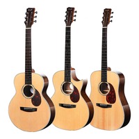 Enya Q1 Series Solid Spruce and Rosewood Acoustic Guitar - 36" Size - standard