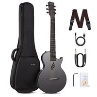 Enya Nova Go 35" Carbon Fibre Guitar - AcousticPlus - Black