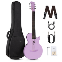 Enya Nova Go 35" Carbon Fibre Guitar - AcousticPlus - Purple