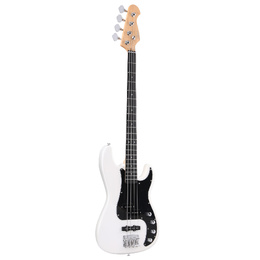 Artist Vintage Hybrid White Active / Passive Bass Guitar