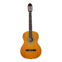 Artist CL44SPKAM Full Size Classical Guitar Pack with Slim Neck