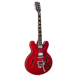 Artist Cherry58TRM Hollow Body with Tremolo Electric Guitar