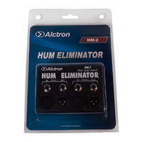 Alctron HM-2 Hum Eliminator - Transformer Isolator - 1/4" and XLR Inputs