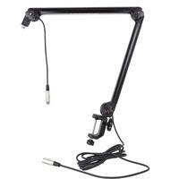 Alctron MA614 Heavy Duty Desk Mountable Broadcast Microphone Stand - Black
