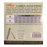 Alice AC107 Classical Guitar Strings - Nylon 28-43