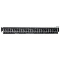 ART P48 48 Point Balanced Patch Bay with 1/4" TRS Jack Connectors