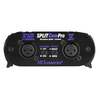ART SPLITCom Pro Microphone Signal Splitter / Combiner