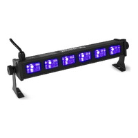 Beamz BUV63 6x3W UV LED Stage Lighting Bar