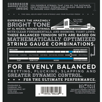 D'Addario EXL170BT Balanced Tension Electric Bass Guitar Strings