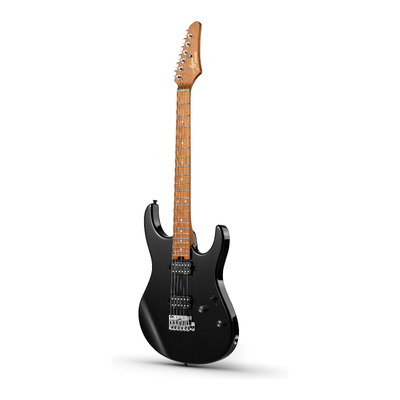 Donner DST-700 Electric Guitar HH Pickup - Obsidian Black