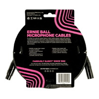 Ernie Ball 6388 20' XLR Microphone Cable - Black