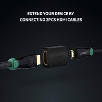 UGREEN 20107 HDMI Extended Adapter Female to Female Coupler