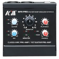 ICM MF-11 USB Audio Interface with 1 Class A Mic Preamp