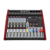 SWAMP 6 Channel Mixing Desk - 4 Mic Preamps - Graphic EQ - Bluetooth