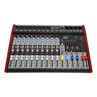 SWAMP 10 Channel Mixing Desk - 8 Mic Preamps - Graphic EQ - Bluetooth