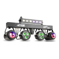 MAX PartyBar10 Lighting Package - 2x Jelly Moon 2x PAR and 1x UV/Strobe