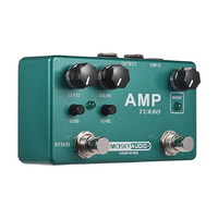 Mosky Amp Turbo 2-in-1 Guitar Effect Pedal Boost and Classic Overdrive Effects