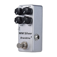 Mosky MM Silver Mini Overdrive Guitar Effects Pedal