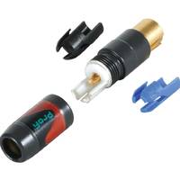 Neutrik NF2C-B-2 ProFi RCA Jack Connector Plugs - Pair 