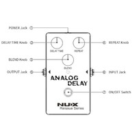 NUX Reissue Series Analog Delay Effects Pedal