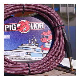 Pig Hog "Riviera Purple" Instrument Cable - 10ft