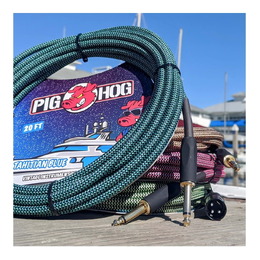 Pig Hog "Tahitian Blue" Instrument Cable - 10ft