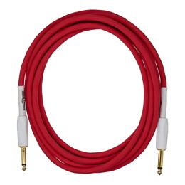 Pig Hog Hex Series Candy Apple Red Silent Cable - 10ft