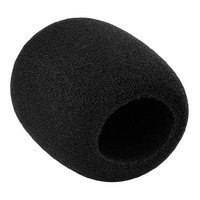 On Stage Black Foam Microphone Windscreen