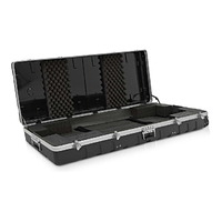 Torque 88-Key ABS Keyboard Case with Wheels - Black Finish