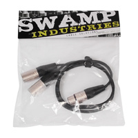 SWAMP Premium 5pin to 2x 3pin XLR Splitter Cable - 80cm