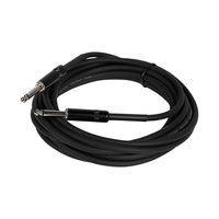 SWAMP Black Generic 1/4" Mono Jack Guitar Lead - 3m