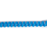 SWAMP Curly Guitar Lead - Blue