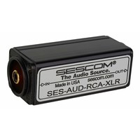 SESCOM AUD-RCA-XLR 1-Channel RCA to XLR Unbalanced to Balanced Audio Converter