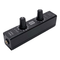 Sescom SES-EZ-MIX-02 Two-Channel 3.5mm Stereo Line Level Audio Mixer