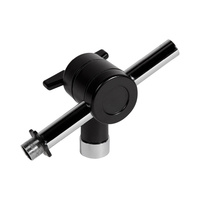 Microphone Stand Locking Pivot Joint for Boom Arm