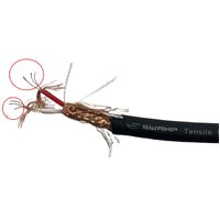 SWAMP SMC-212 Pro-Line Microphone Cable with Tinsel Wire - 50m Roll