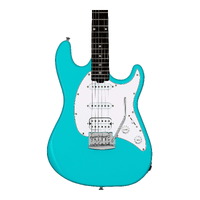 Sterling by Music Man Cutlass CT20 HSS Electric Guitar - Electric Blue