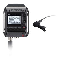 Zoom F1-LP Body-Pack Field Recorder with Lavalier Microphone