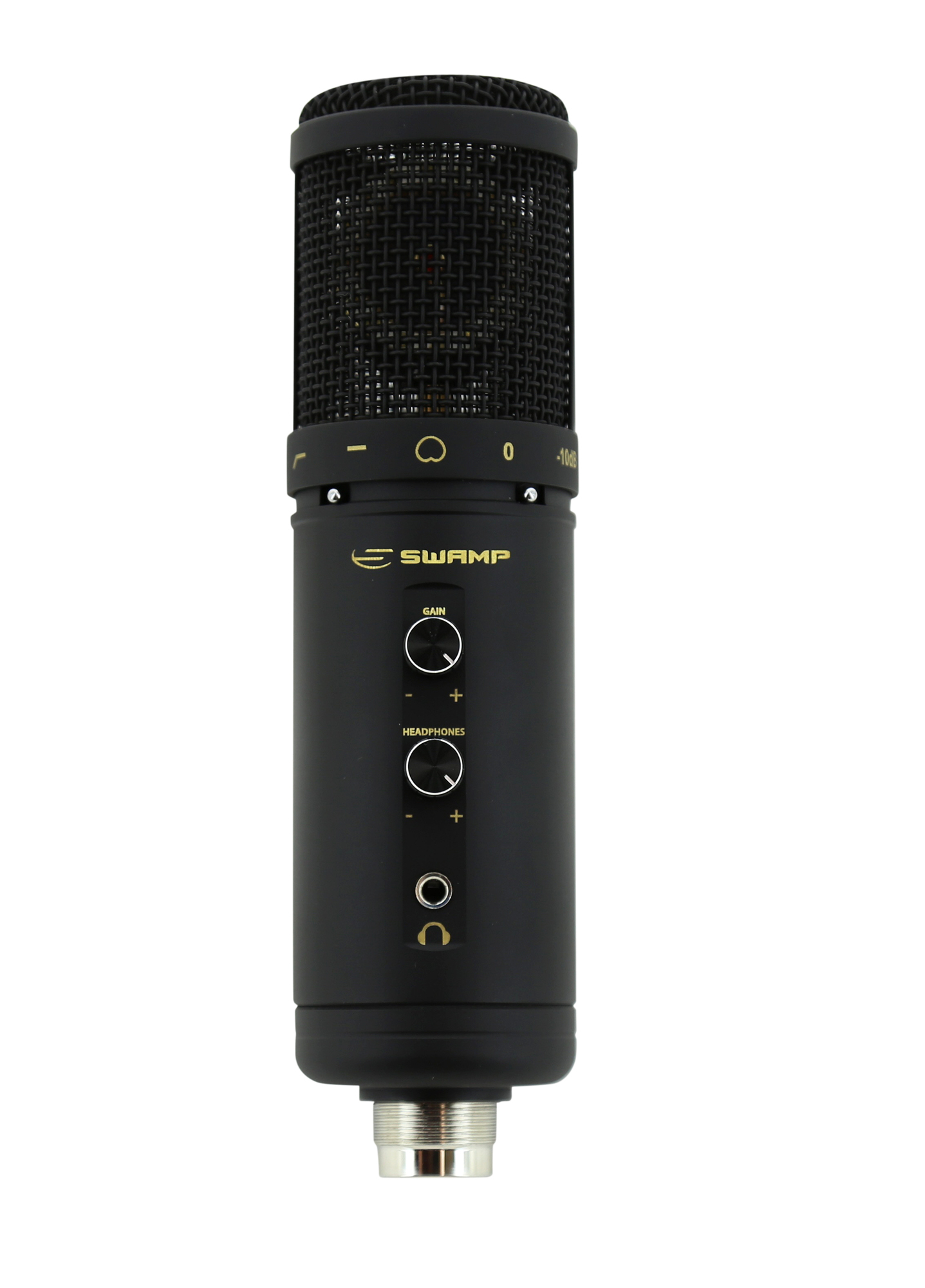 SWAMP SU600 USB Recording Microphone - Headphone Output - 24-bit