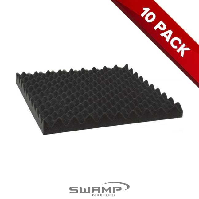 4 Pack of Acoustic Foam - Dense Sound Block Panel - 50mm Thick - 59cm by 30cm