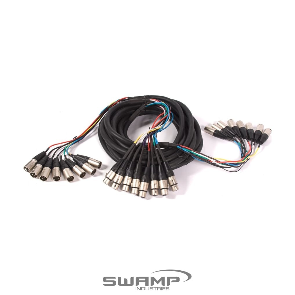 16 Channel Multicore Cable w/ Stage Box  - 15m