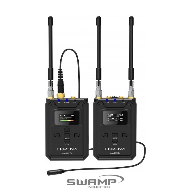 JOYO MW-1 Wireless Snap-on XLR Microphone System 5.8Ghz Dynamic Rechargeable