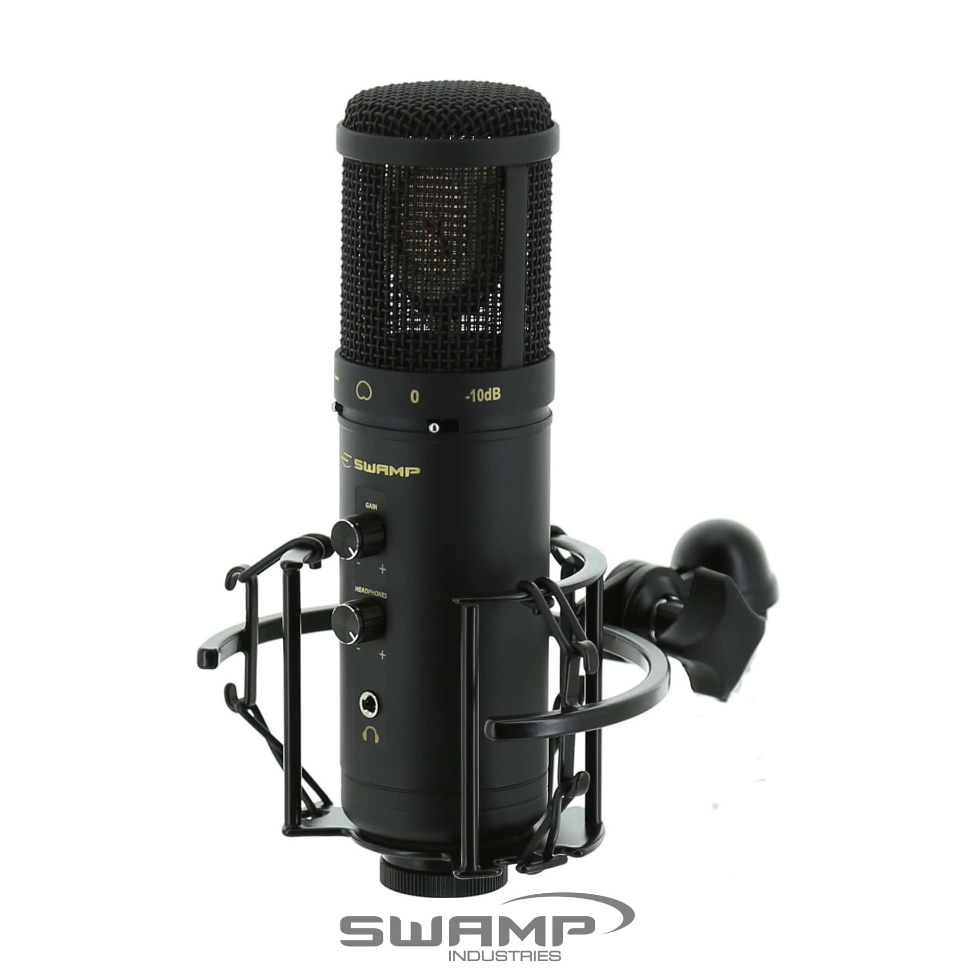 SWAMP SU600 USB Recording Microphone - Headphone Output - 24-bit