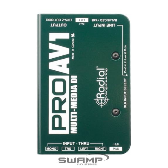 Radial ProDI Passive DI - Direct Box for Guitar and Bass