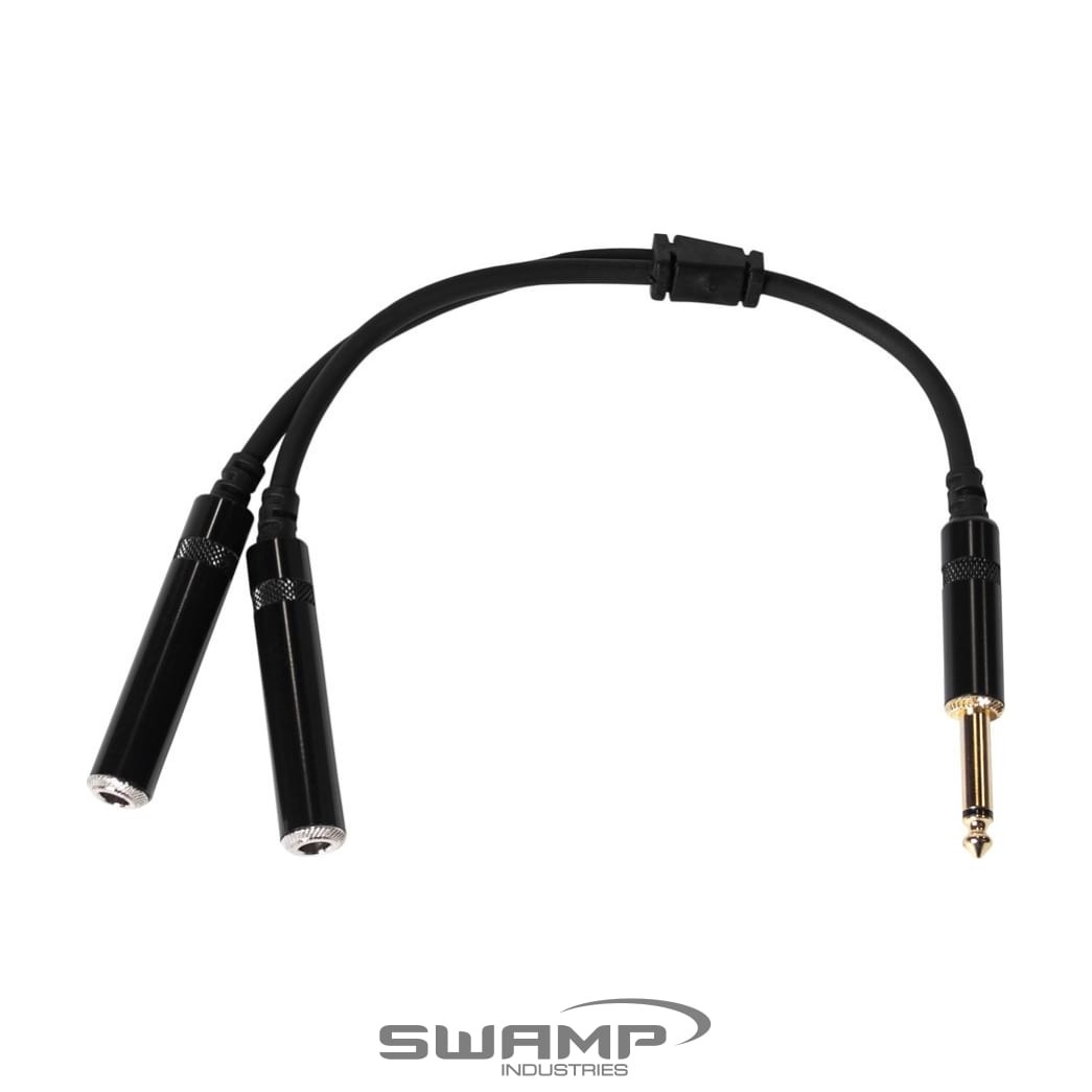 Premium Insert Cable TRS to Dual 1/4
