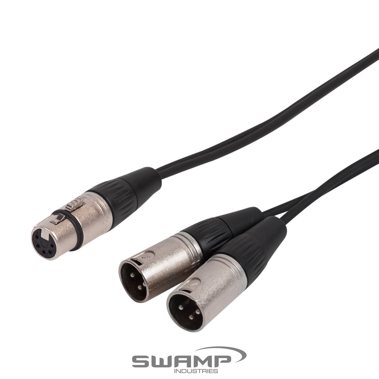 Microphone Signal Splitter XLR Y-Cable - Balanced - Pro Quality XLR Connectors